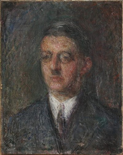Portrait of a Man by Ferdo Vesel
